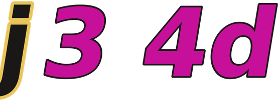 j3 4d logo